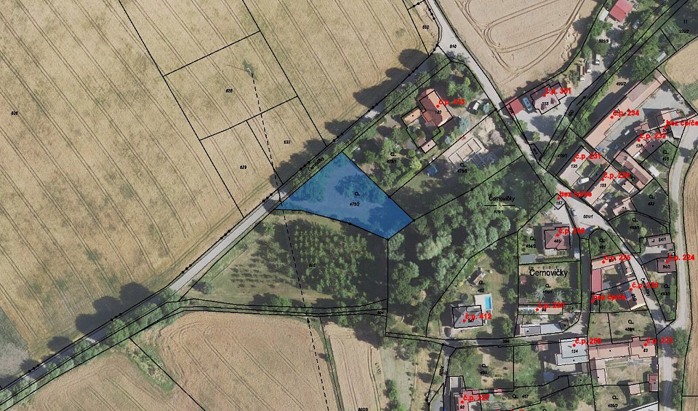 Prodej stavebního pozemku 1 333 m², Středokluky – náhled fotky 10