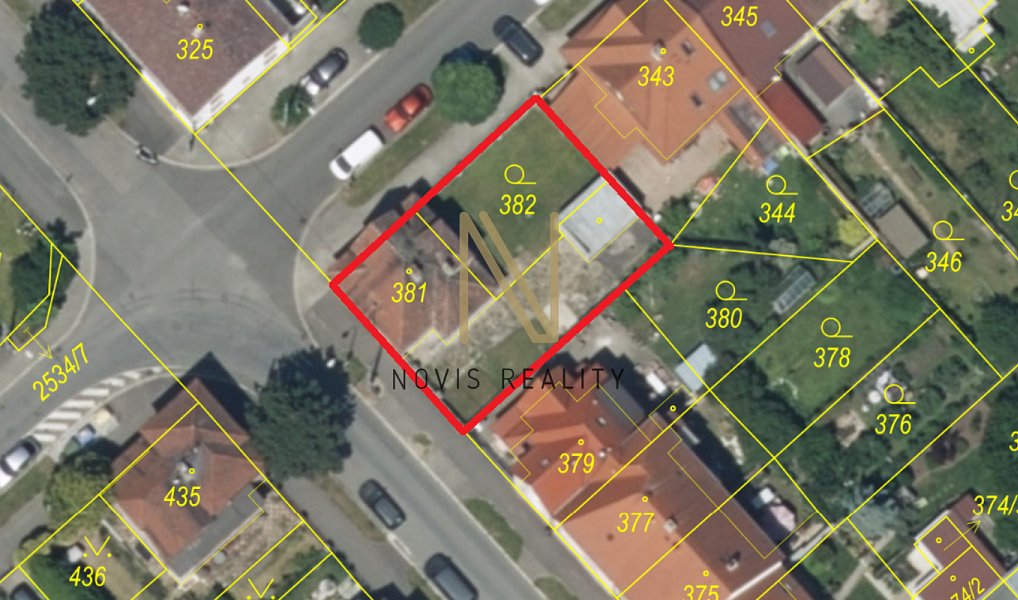 Prodej stavebního pozemku 375 m², Plzeň – fotka 1 z 6