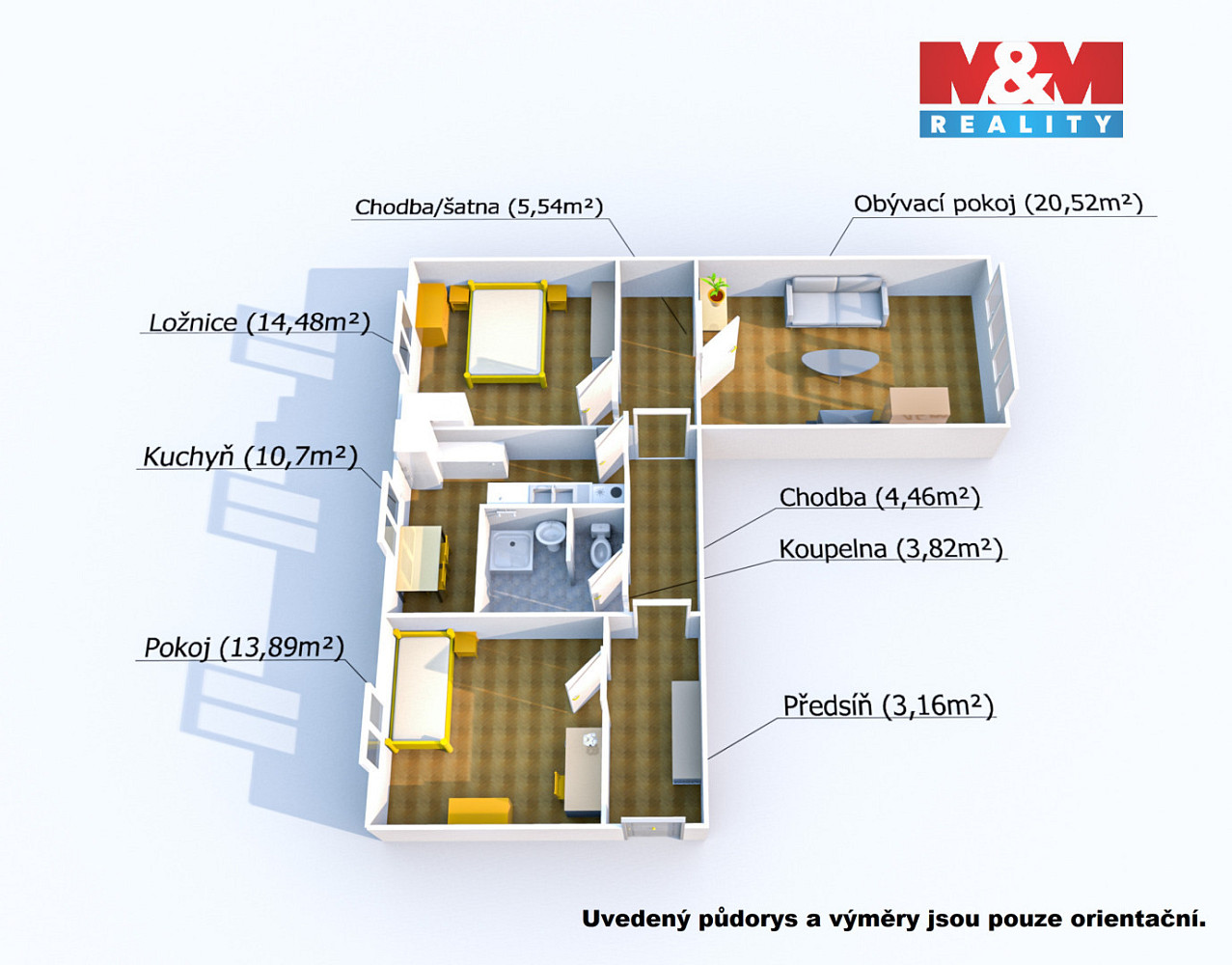 Prodej bytu 3+1 76 m² – fotografie 4