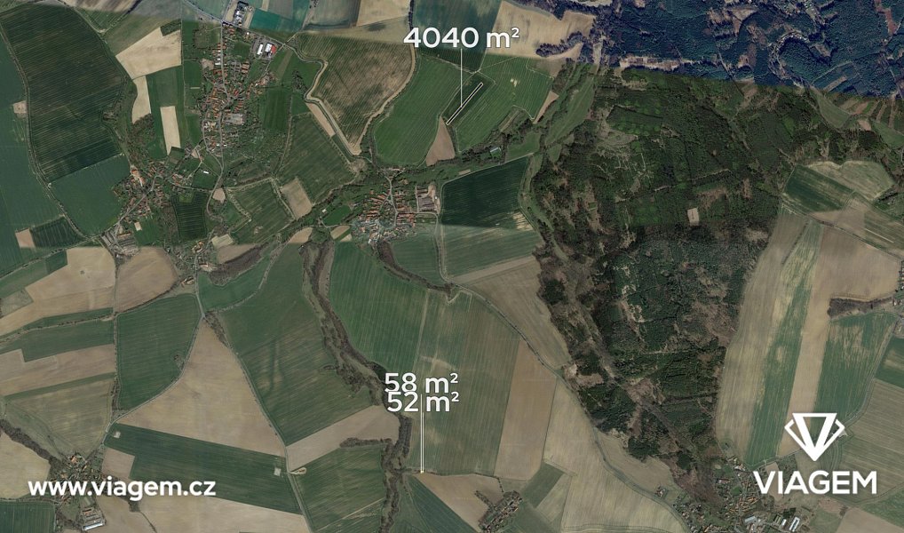 Prodej pole 259 m², Horní Kruty – náhled fotky 3