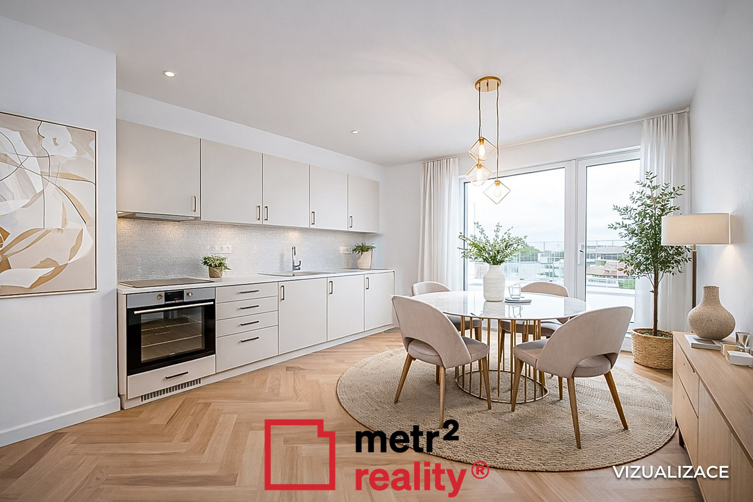 Pronájem bytu 3+kk 59 m²
