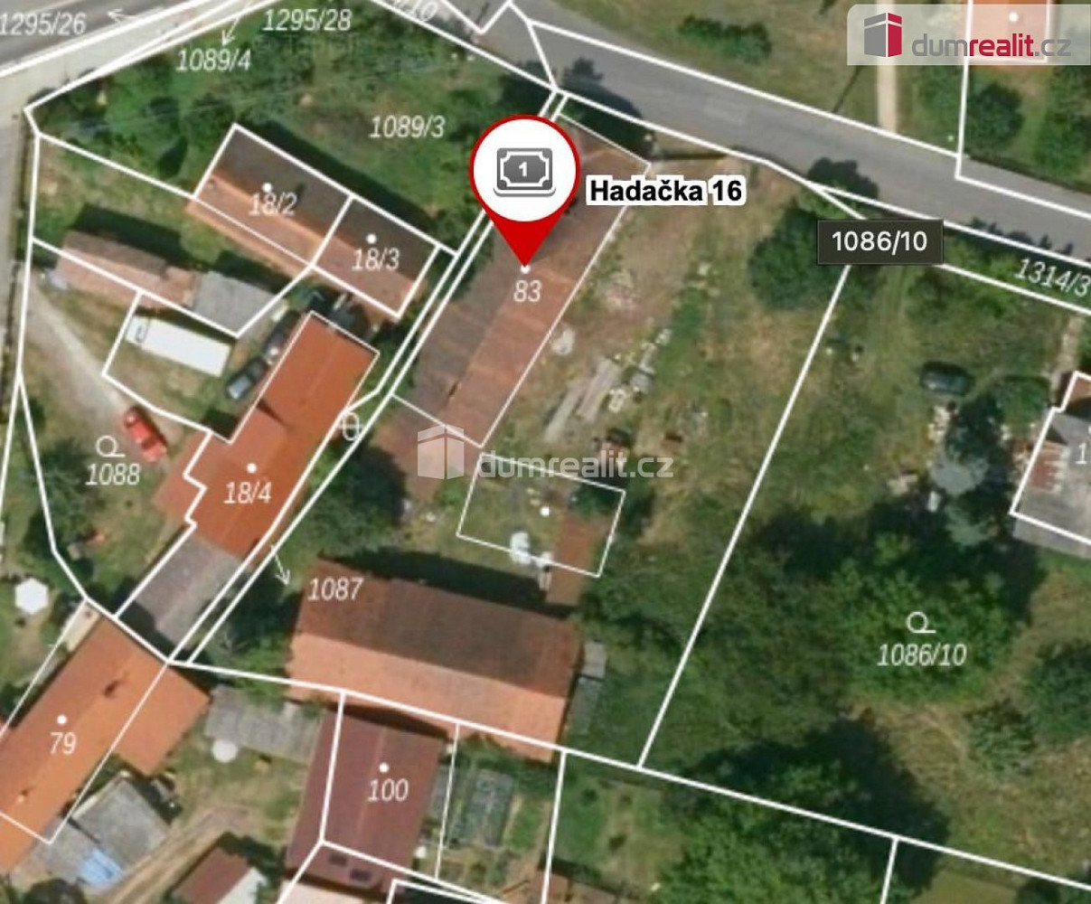Prodej stavebního pozemku 1 665 m²