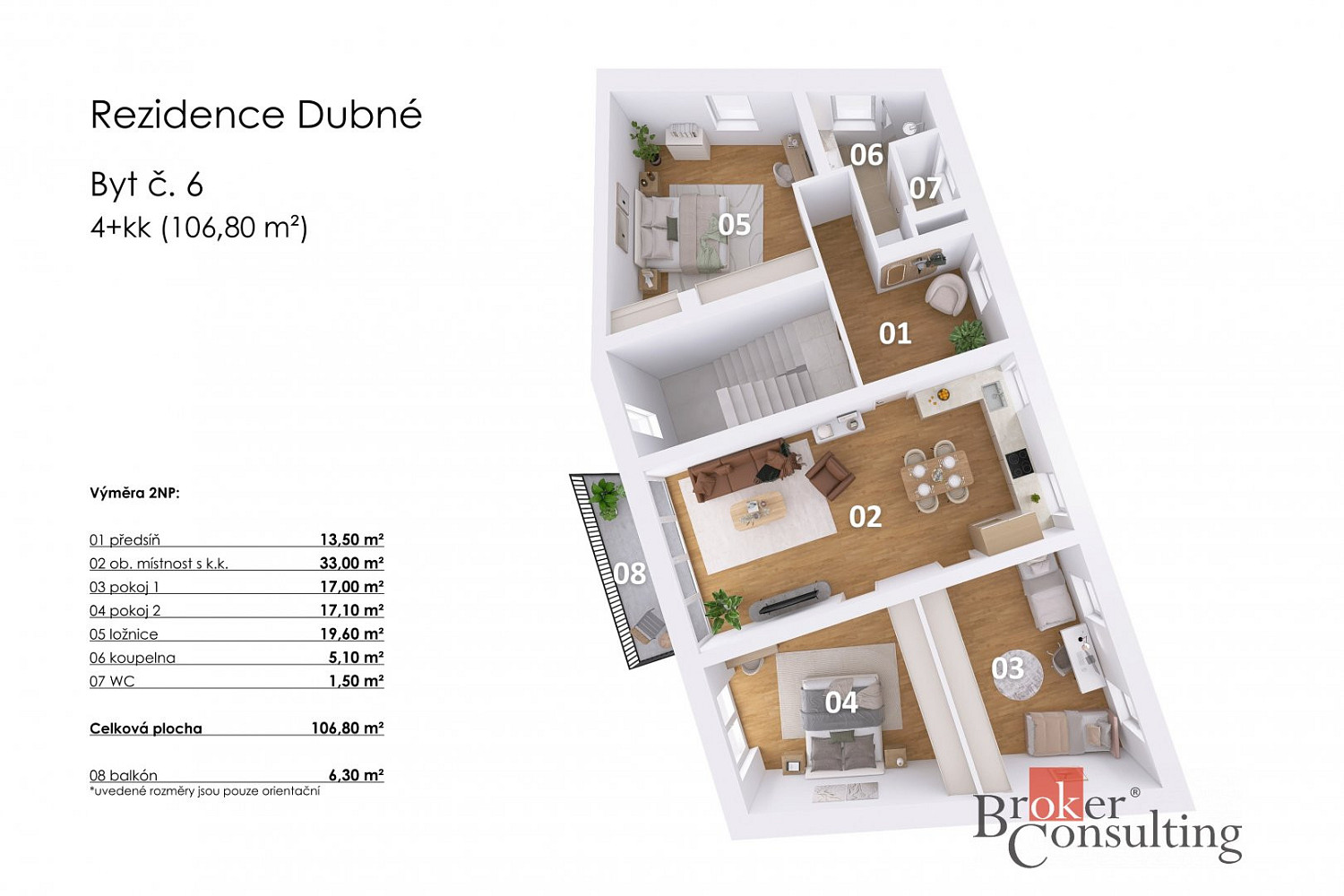Prodej bytu 4+kk 110 m² – fotografie 3