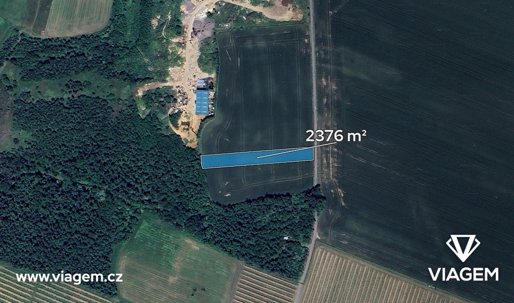 Prodej pole 594 m², Dyje – náhled fotky 2