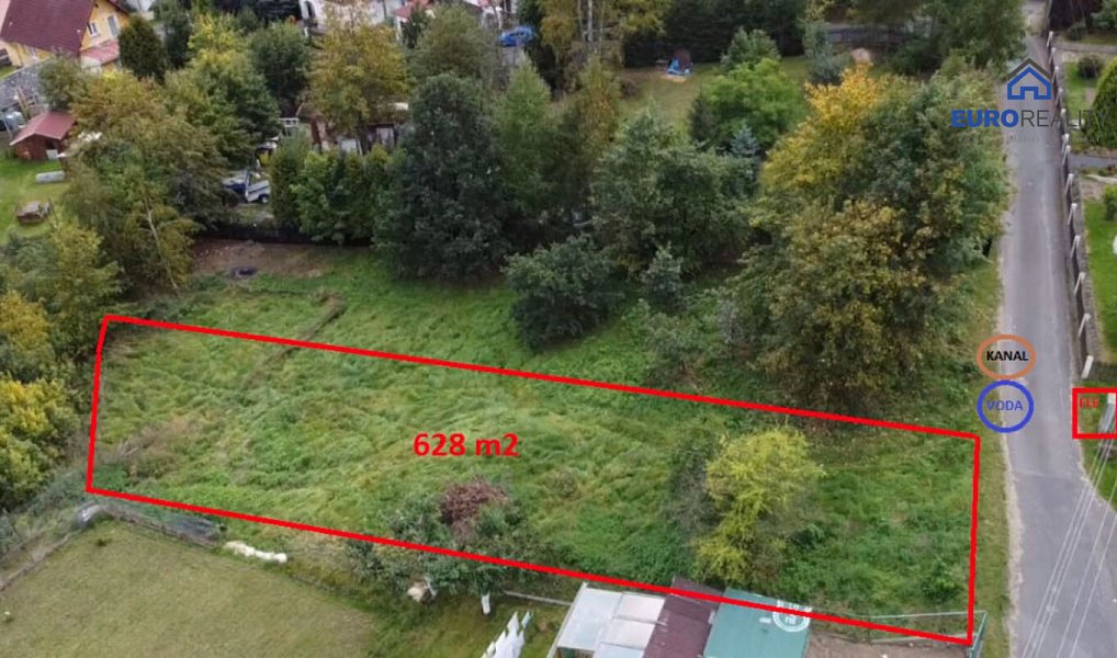 Prodej stavebního pozemku 628 m², Libá – náhled fotky 2