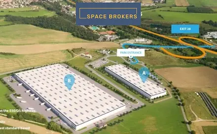Pronájem skladovacích prostor 6 000 m², Zdice, okres Beroun