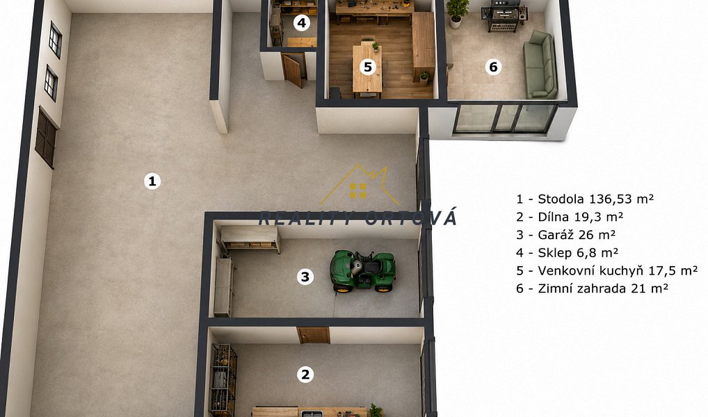 Prodej domu 166 m² s pozemkem 2 688 m², Třebnouševes – náhled fotky 43