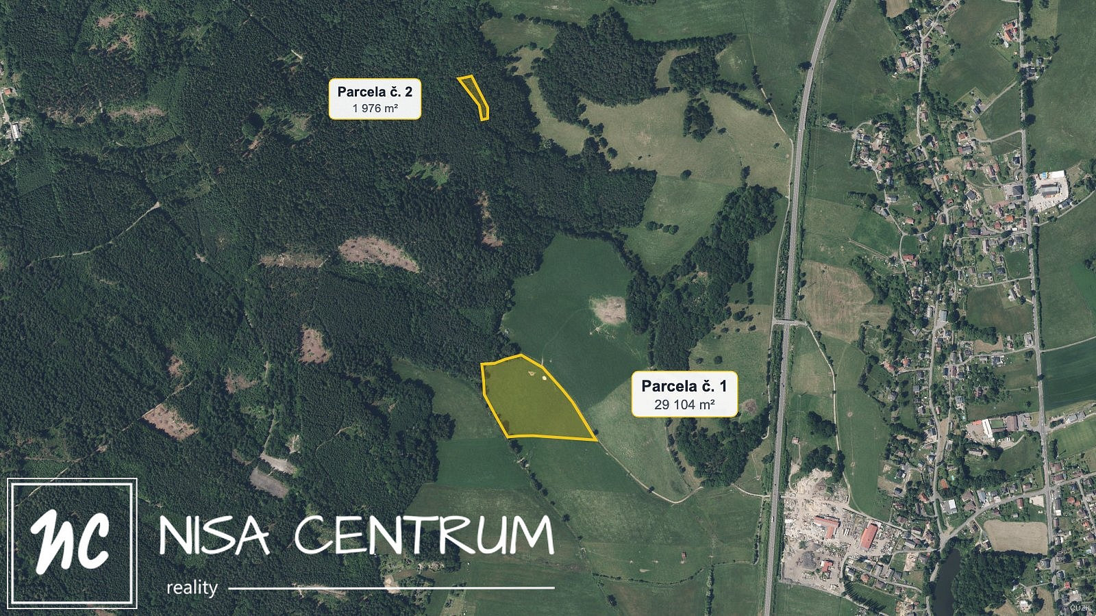 Prodej louky 41 230 m² - Więcej