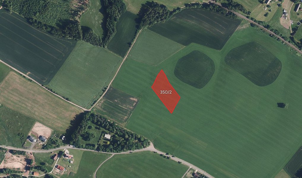 Prodej pole 5 313 m², Stará Paka – náhled fotky 2