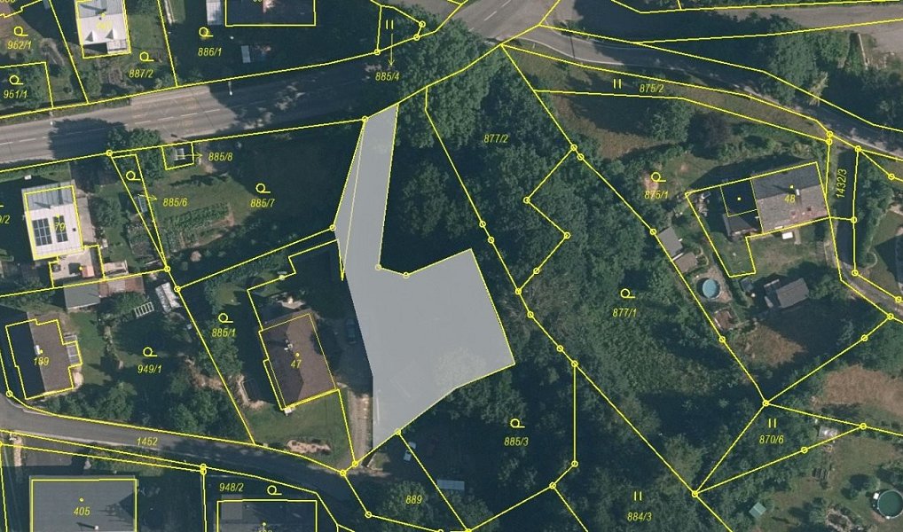 Prodej stavebního pozemku 920 m², Chrastava – náhled fotky 2