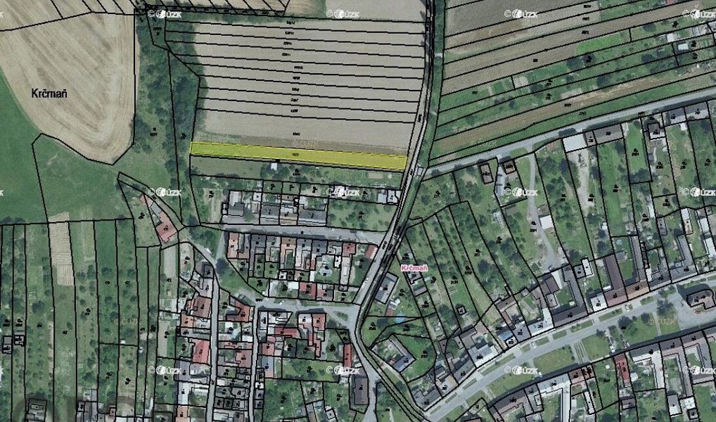 Prodej pole 181 m², Krčmaň – náhled fotky 2