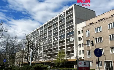 Pronájem bytu 1+kk 37 m², Palackého třída, Pardubice - Zelené Předměstí