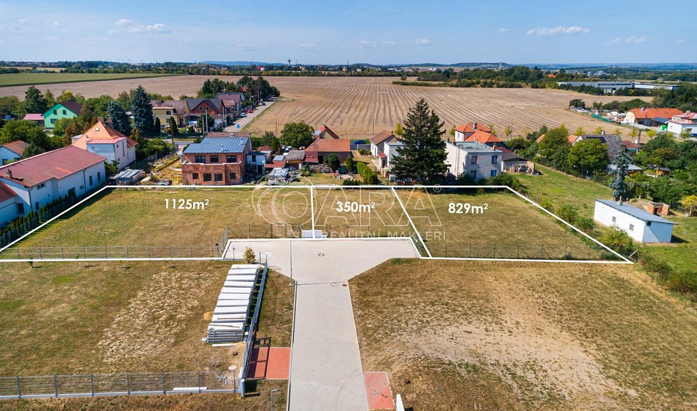 Prodej stavebního pozemku 2 304 m², Vestec – náhled fotky 2
