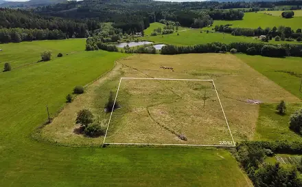 Prodej stavebního pozemku 2 459 m², Česká Kubice - Starý Spálenec, okres Domažlice