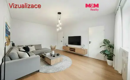 Prodej bytu 2+1 50 m², 9. května, Vyškov - Vyškov-Předměstí