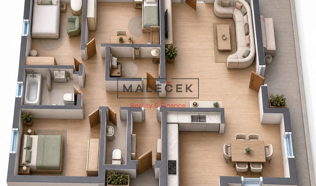 Prodej domu 154 m² s pozemkem 1 277 m², Hostouň – náhled fotky 42