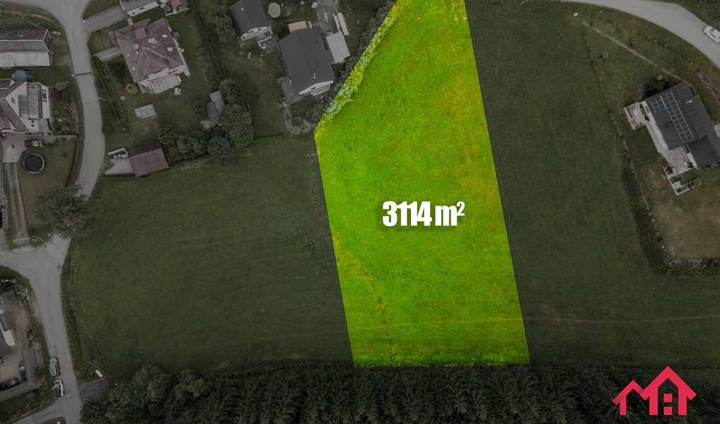 Prodej stavebního pozemku 3 114 m², Písečná – náhled fotky 3