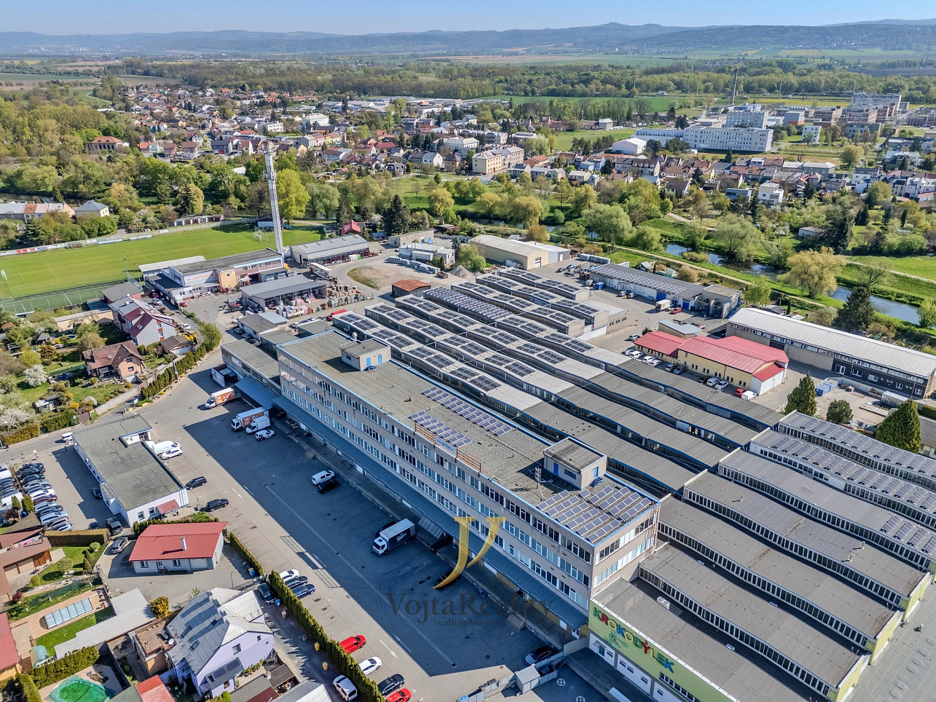 Pronájem skladovacích prostor 400 m²