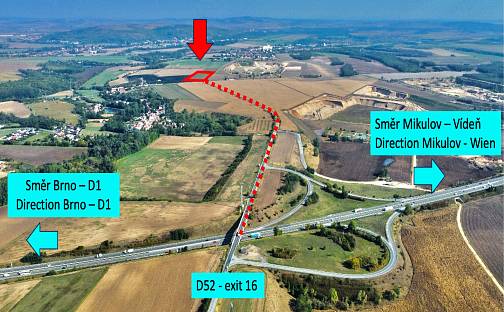 Prodej komerčního pozemku 40 000 m², Brno