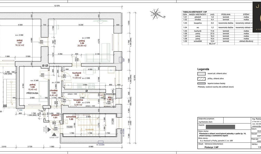 Prodej domu 216 m² s pozemkem 221 m², Hostouň – náhled fotky 20