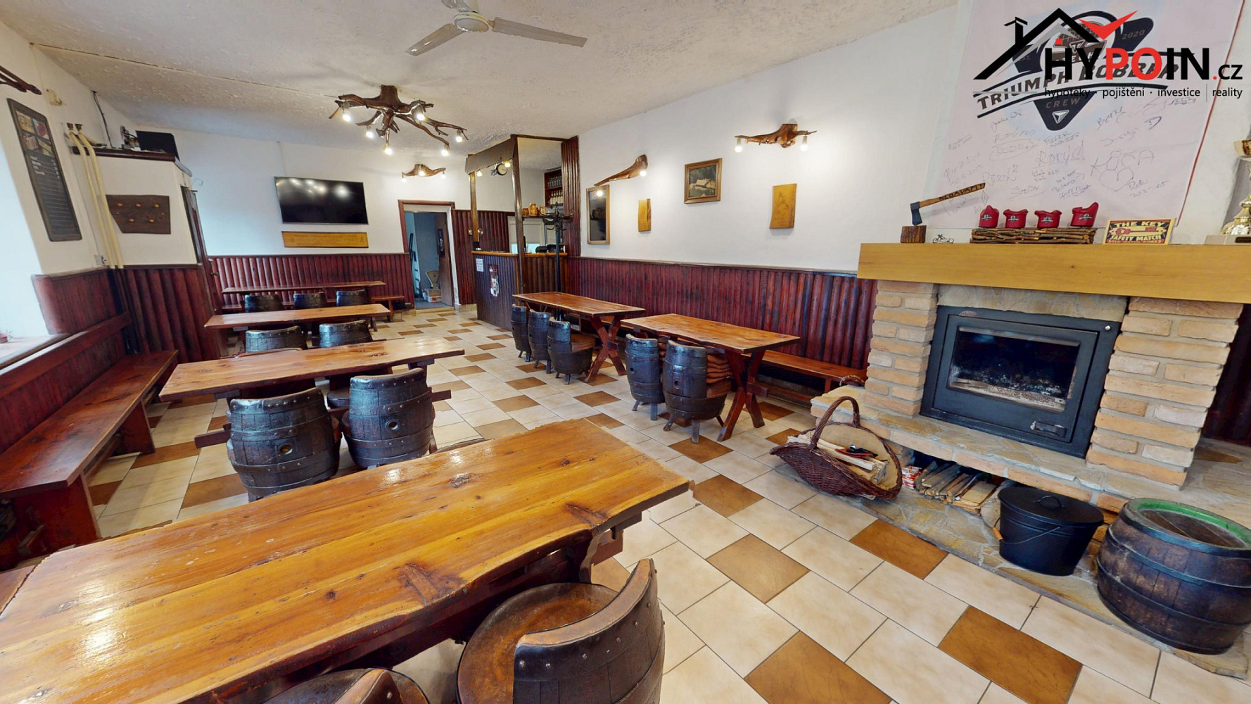 Prodej restaurace 550 m²