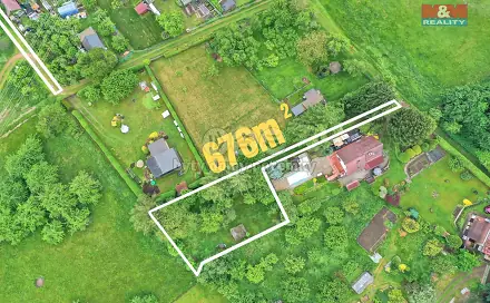 Prodej zahrady 676 m², Dvůr Králové nad Labem, okres Trutnov