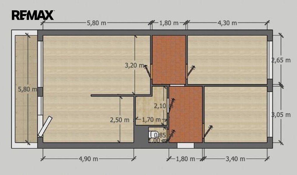 Prodej bytu 3+kk 72 m², Mělník – náhled fotky 14