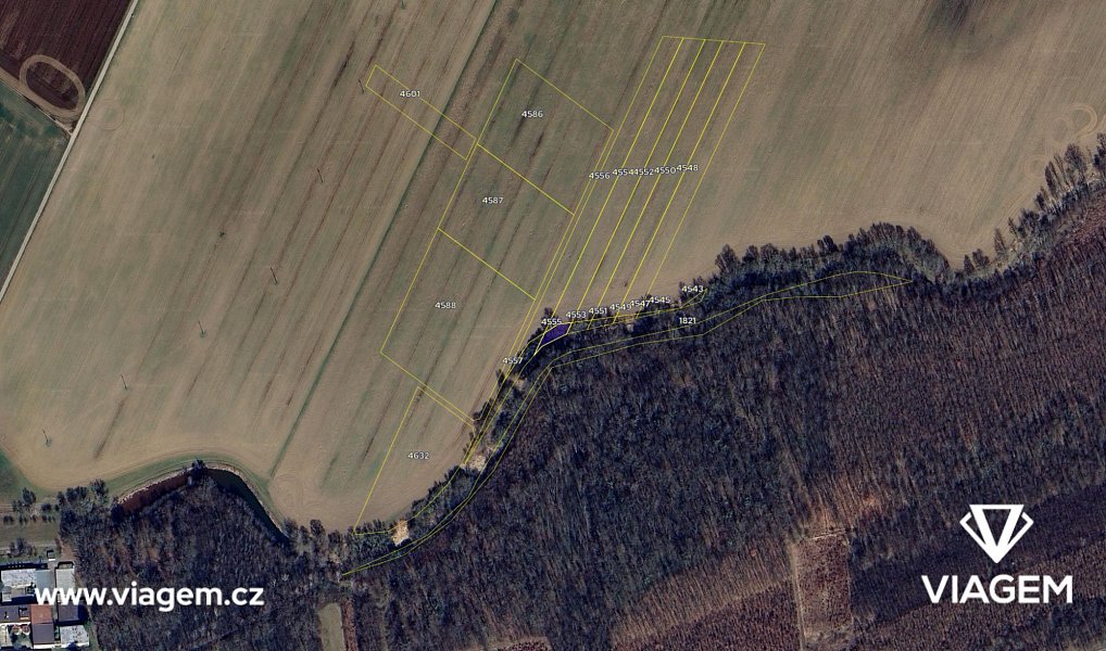 Prodej pole 285 m², Troubky – náhled fotky 4