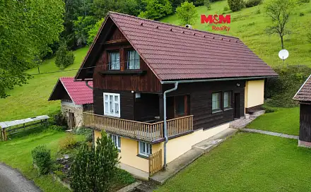 Prodej chaty/chalupy 66 m² s pozemkem 287 m², Halenkov, okres Vsetín