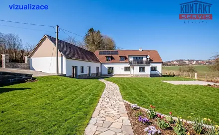 Prodej domu 262 m² s pozemkem 3 589 m², Zavlekov - Mladice, okres Klatovy