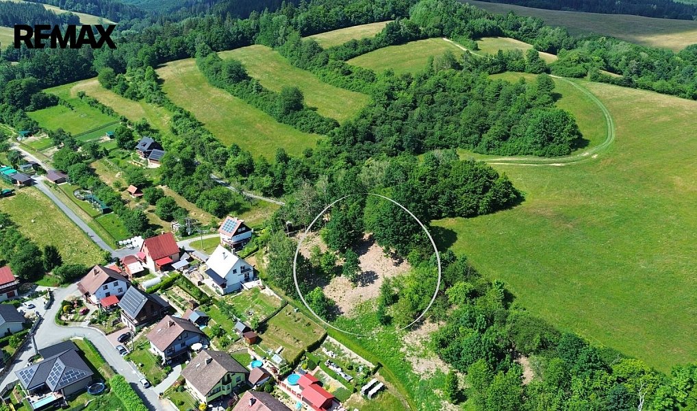 Prodej stavebního pozemku 1 781 m², Hošťálková – náhled fotky 2