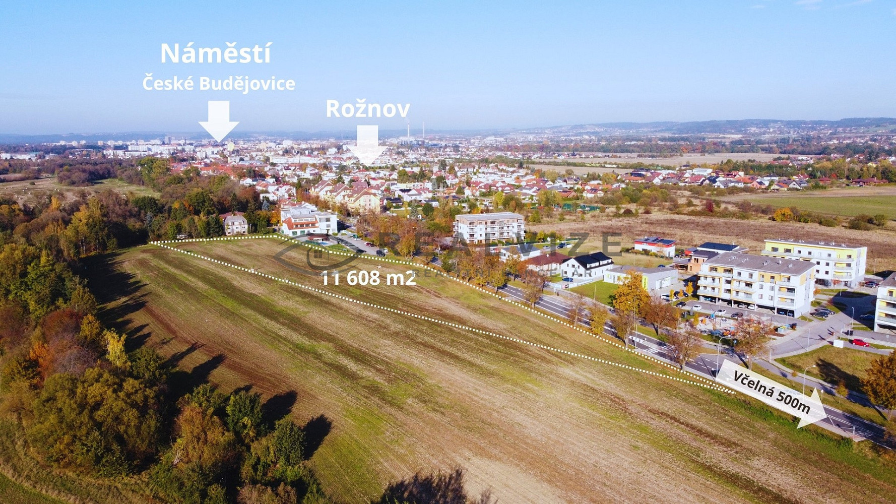 Prodej stavebního pozemku 11 608 m²