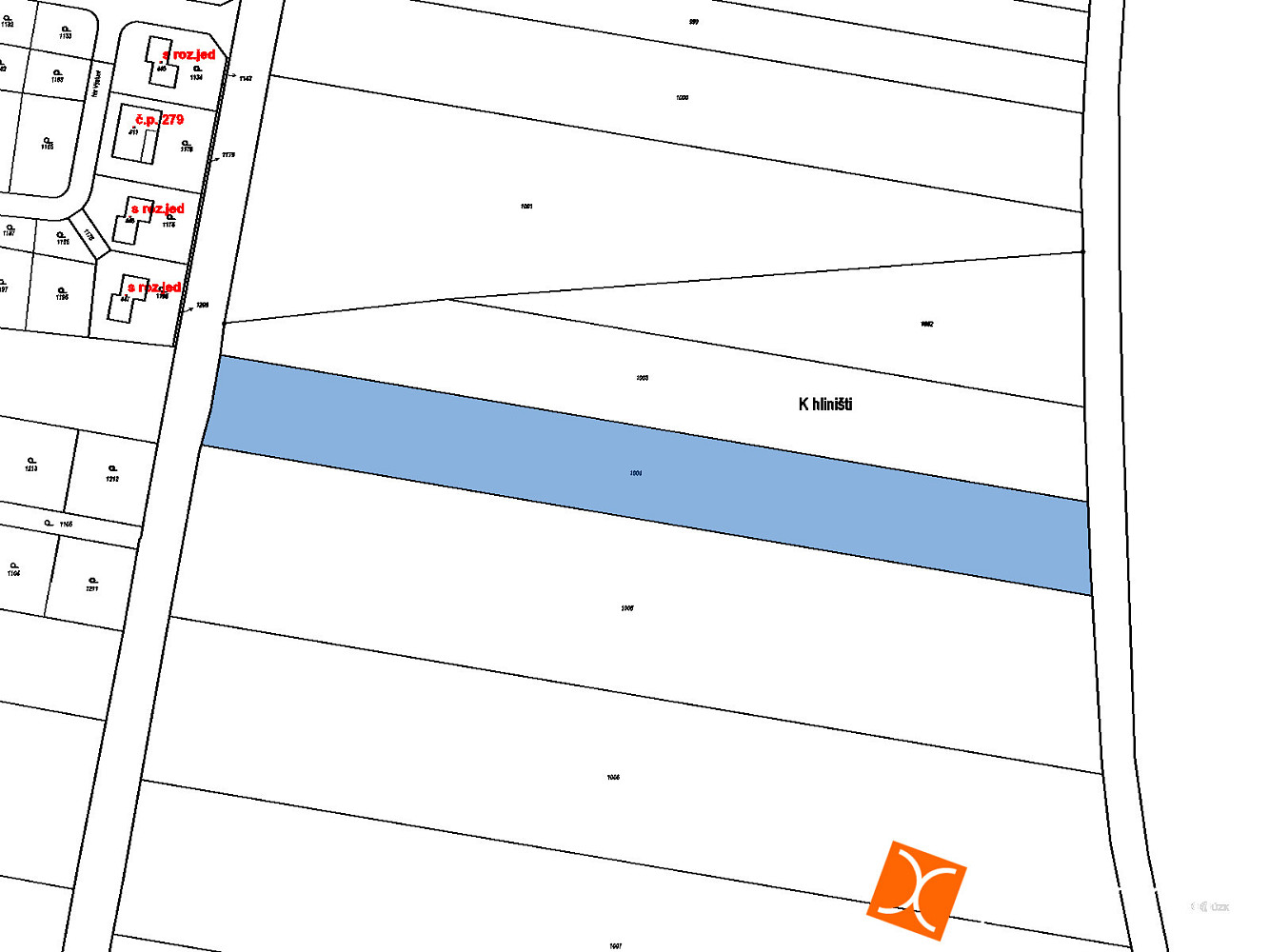 Prodej pole 1 929 m² – fotografie 2