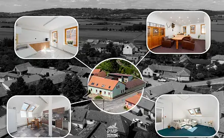 Prodej domu 464 m² s pozemkem 855 m², Velká Strana, Cetkovice, okres Blansko