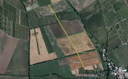 Prodej pole 11 877 m², Prušánky, okres Hodonín