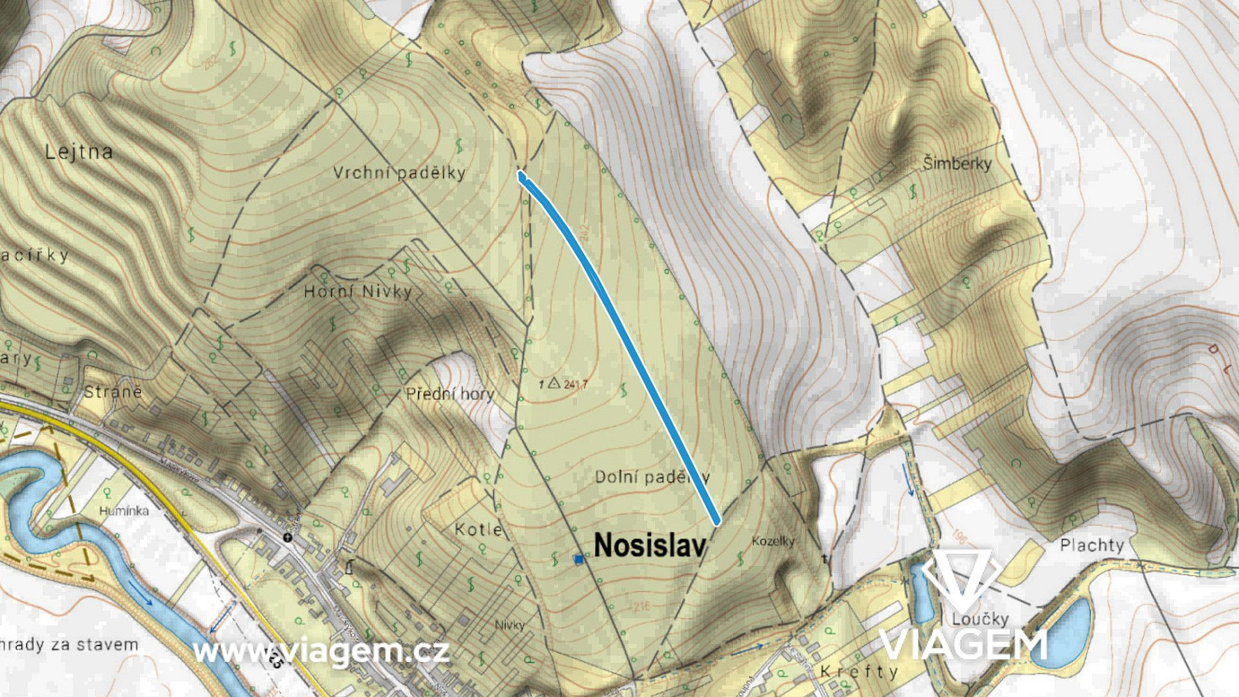 Prodej pole 662 m² – fotografie 3