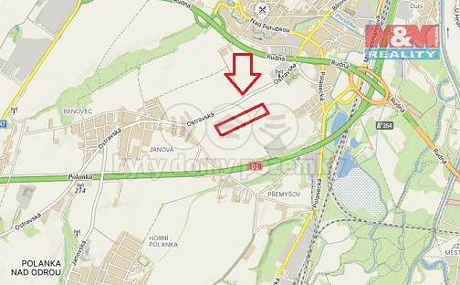 Prodej pole 16 725 m², Ostrava