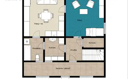 Prodej chaty/chalupy 89 m² s pozemkem 2 782 m², Vilémov, okres Havlíčkův Brod