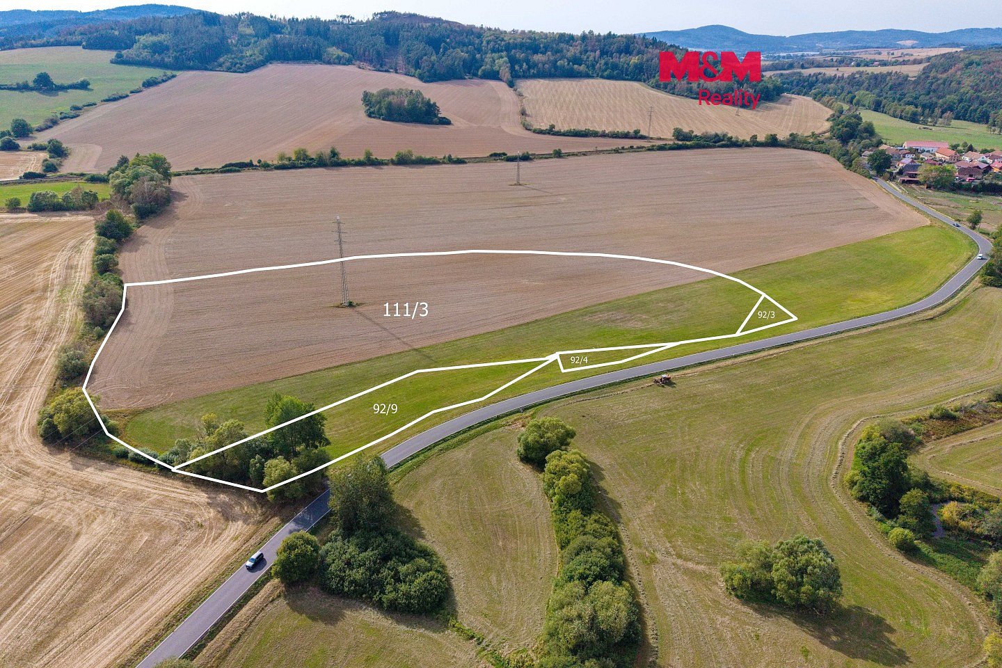 Prodej pole 77 179 m²