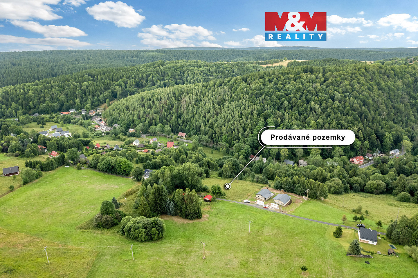 Prodej stavebního pozemku 4 093 m²