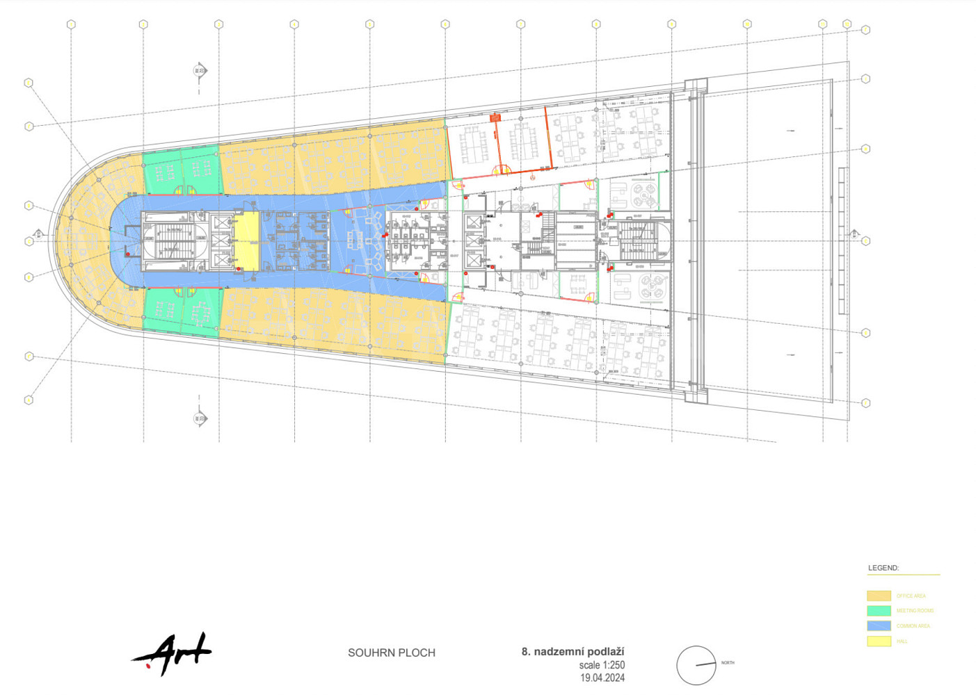 Pronájem kanceláře 1 326 m² – fotografie 3