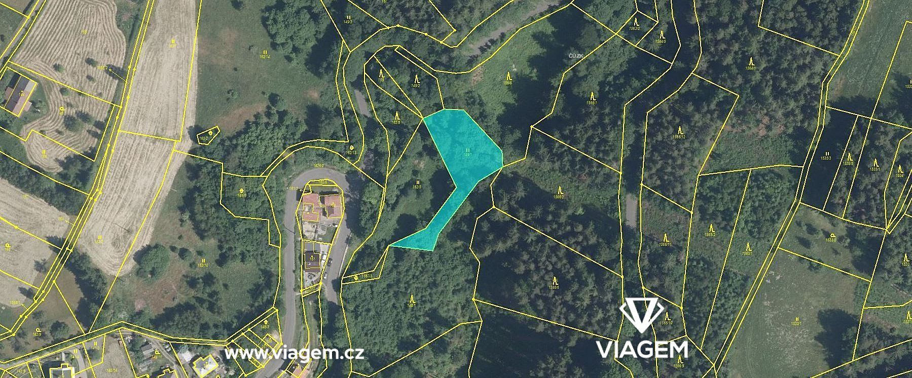 Prodej pole 1 503 m²
