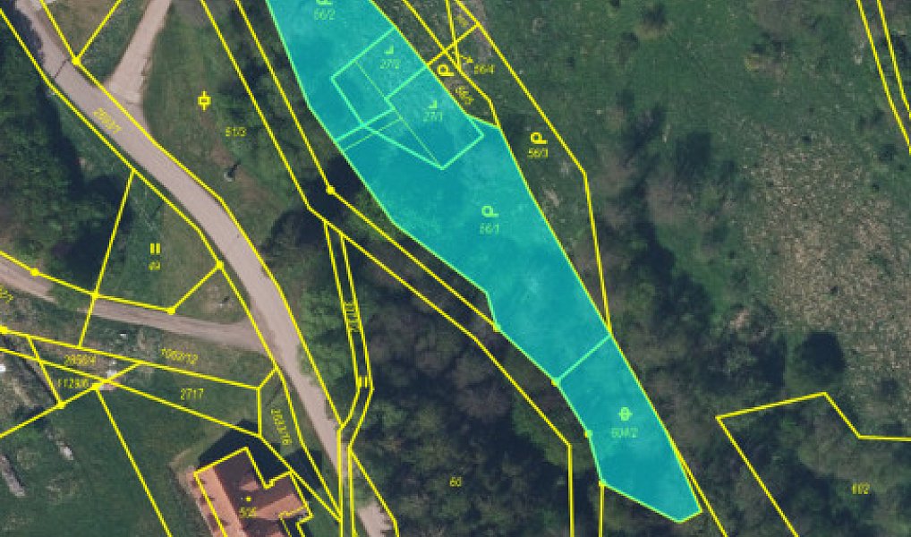 Prodej stavebního pozemku 2 148 m², Božanov – náhled fotky 3