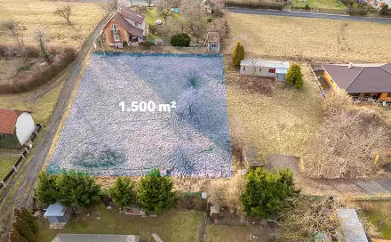 Prodej stavebního pozemku 1 500 m², Vrátkov, okres Kolín