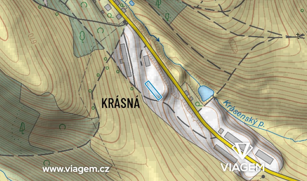 Prodej stavebního pozemku 640 m², Kraslice – náhled fotky 3