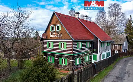 Prodej chaty/chalupy 275 m² s pozemkem 1 189 m², Labská Stráň, okres Děčín