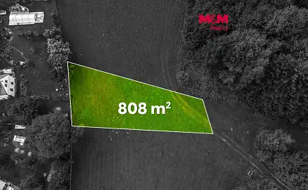 Prodej stavebního pozemku 808 m², Jablonec nad Nisou - Kokonín