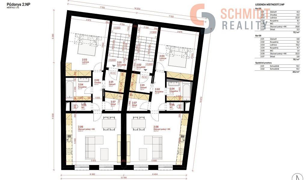 Prodej stavebního pozemku 1 403 m², Valtice – náhled fotky 8