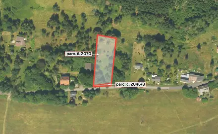 Prodej stavebního pozemku 2 981 m², Mikulášovice - Salmov, okres Děčín