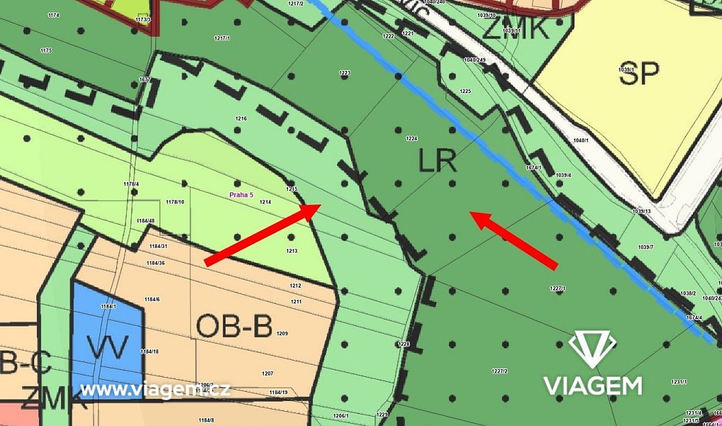Prodej komerčního pozemku 10 626 m², Praha – náhled fotky 3